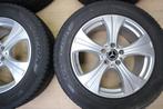 Mercedes GLC velgen 18 inch 5x112 + winterbanden, 18 inch, Gebruikt, Banden en Velgen, 235 mm