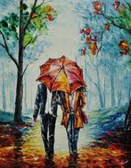 Olga Nowak (1956) - Behind the umbrella