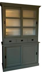Buffetkast Engels groen Sittard 140cm, Ophalen of Verzenden, Nieuw