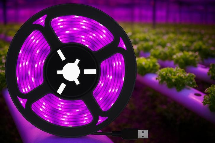 Led strip groeilamp - groei led -5V Usb Led Licht- Groeilamp, Tuin en Terras, Kweekspullen, Kweeklamp, Nieuw, Verzenden