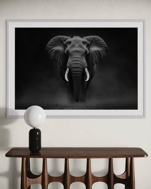Rudy barret - Silence Éléphant - XL - 1/1 EA, Antiek en Kunst, Kunst | Schilderijen | Modern