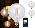 E27 LED lamp - Dimbaar - Filament lamp - 6W - 2 stuks - Aigo, Verzenden, Zo goed als nieuw