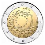 Malta 2 Euro Europese Vlag 2015, Postzegels en Munten, Munten | Europa | Euromunten, Verzenden