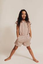 Meisjes korte broek Maria lila  Baje Studio Maat 134, Broek, Baje, Meisje, Nieuw