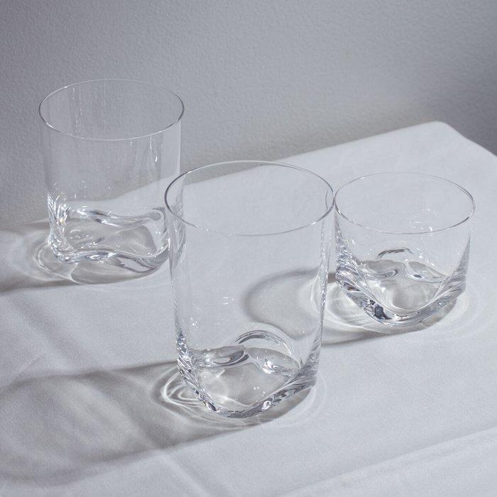 WAVE Glass Collection - two side stackable - Maarten Baptist, Antiek en Kunst, Antiek | Meubels | Tafels