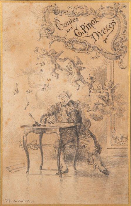 Ricardo de los Ríos (1846–1929) - Untitled, Antiek en Kunst, Kunst | Schilderijen | Klassiek