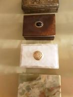 Sieradendoos (4) - container - Bakeliet, Hoorn, Marmer, Onyx