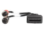 OBDSTAR PGO 6+6 Pins OBD - 16 Pins OBD2 Verloopkabel Motorfi, Verzenden, Nieuw