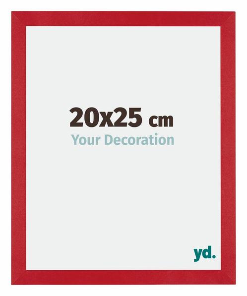 Fotolijst 20x25 cm - Rood - MDF - Mura, Huis en Inrichting, Woonaccessoires | Lijsten, Nieuw, Verzenden