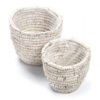 Plantenmand | Decoris | 2 stuks, Tuin en Terras, Bloempotten, Nieuw, Verzenden