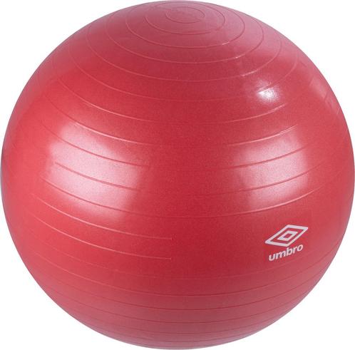 Fitnessbal Ø75 CM Rood (Fit Accessoires, Sportartikelen), Sport en Fitness, Fitnessmaterialen, Nieuw, Verzenden