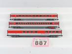 Fleischmann N - 8606K/8602K/8605K - Modeltrein personenwagen, Nieuw