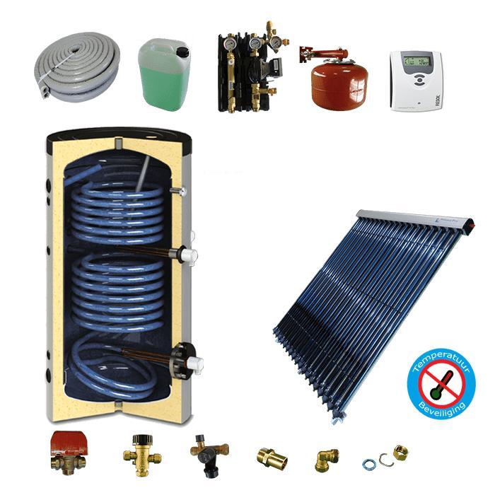 CV verwarming en tapwater zonneboiler 300L+ Prisma Pro 18, Doe-het-zelf en Verbouw, Geisers en Boilers, Verzenden