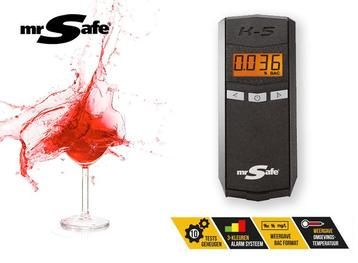 mr Safe digitale alcoholtester - Test zelf je beschikbaar voor biedingen