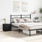 vidaXL Nachtkastjes 2 st 40x30x40 cm spaanplaat zwart, Huis en Inrichting, Slaapkamer | Nachtkastjes, Verzenden, Nieuw, Hout