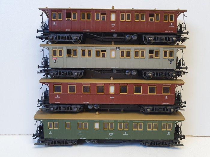 Märklin H0 - 4210+4211+4213+4214 - Modeltrein, Hobby en Vrije tijd, Modeltreinen | H0