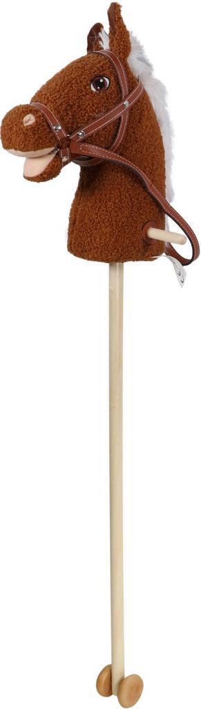 Mamaloes Bouclé Nougat Stokpaard ML050104, Kinderen en Baby's, Speelgoed | Babyspeelgoed, Nieuw, Verzenden