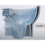 Wandcloset inclusief softclose bril randloos toiletpot Bidet, Ophalen of Verzenden, Nieuw, Steen, Toilet