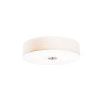 Landelijke plafondlamp wit 50 cm - Drum Jute, Huis en Inrichting, Lampen | Plafondlampen, Nieuw, Overige materialen, Modern