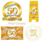 50 Jaar Getrouwd Versiering - Slingers Ballonnen & veel meer, Hobby en Vrije tijd, Nieuw, Versiering, Ophalen of Verzenden, Geboorte of Huwelijk
