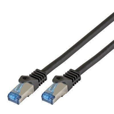 Cat7 20M Zwart SSTP/PiMF halogeenvrij patchkabel, Computers en Software, Pc- en Netwerkkabels, Nieuw, Ophalen of Verzenden
