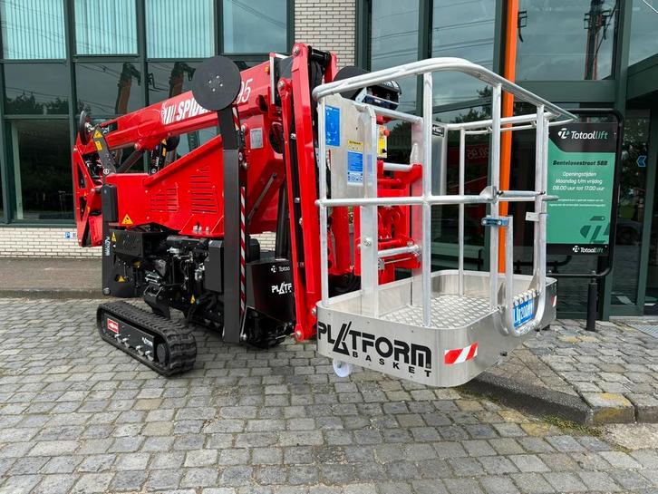 Spinhoogwerker | Platform Basket Spider 20.95 | 19,40 meter, Zakelijke goederen, Machines en Bouw | Liften, Steigers en Ladders