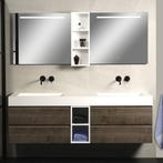 Badkamerspiegel Xenz Lazise 90x70cm met LED Verlichting en, Ophalen of Verzenden, Nieuw