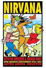 Posters - Poster Nirvana - Astro Arena, Verzamelen, Verzenden, Zo goed als nieuw