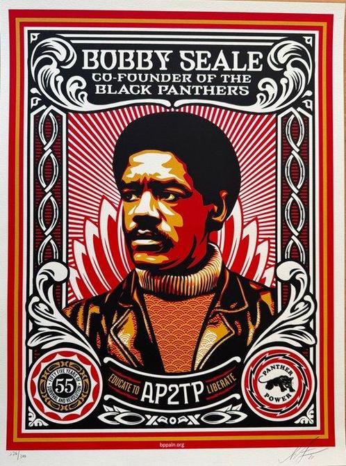 Shepard Fairey (OBEY) (1970) - Educate to Liberate, Antiek en Kunst, Kunst | Schilderijen | Modern