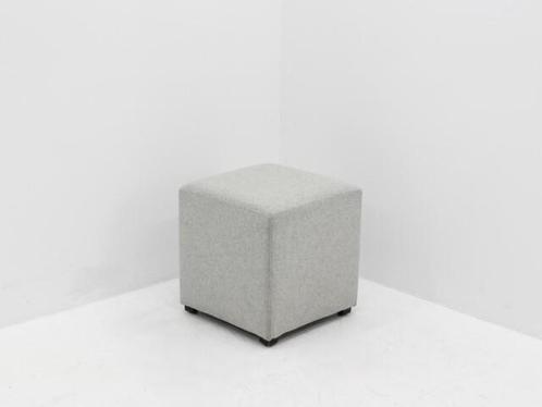 Poef - Mobitec - 45x42x42cm(hxbxd) -  lichtgrijs, Zakelijke goederen, Kantoor en Winkelinrichting | Kantoormeubilair en Inrichting
