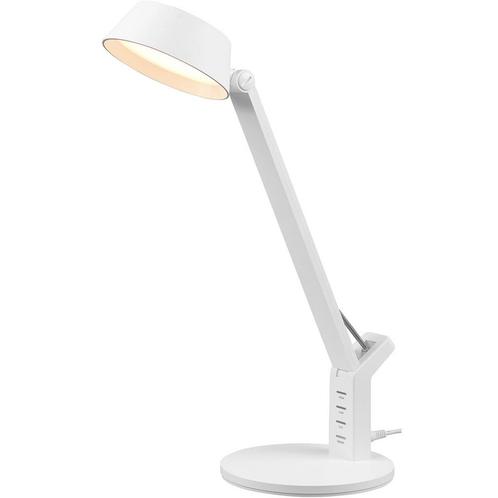 LED Bureaulamp - Trion Avvan - 5W - Aanpasbare Kleur - USB, Huis en Inrichting, Lampen | Tafellampen, Nieuw, Kunststof, Ophalen of Verzenden