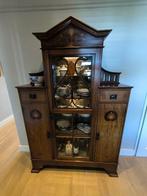 Vitrinekast - Mahonie, Antiek en Kunst