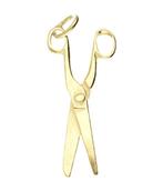 Gouden Schaar groot ketting hanger, Sieraden, Tassen en Uiterlijk, Verzenden, Nieuw