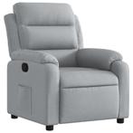 Lichtgrijze Relaxfauteuil - Tweedekansje voor Relaxen!, Huis en Inrichting, Ophalen of Verzenden, Nieuw, 75 tot 100 cm, 75 tot 100 cm