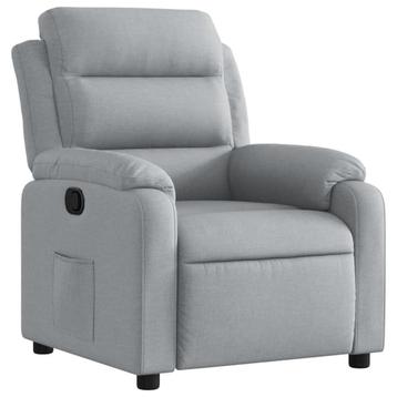 Lichtgrijze Relaxfauteuil - Tweedekansje voor Relaxen! beschikbaar voor biedingen