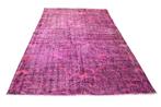 Opvallende roze vintage - Vloerkleed - 222 cm - 150 cm - met, Huis en Inrichting, Stoffering | Tapijten en Kleden, Nieuw