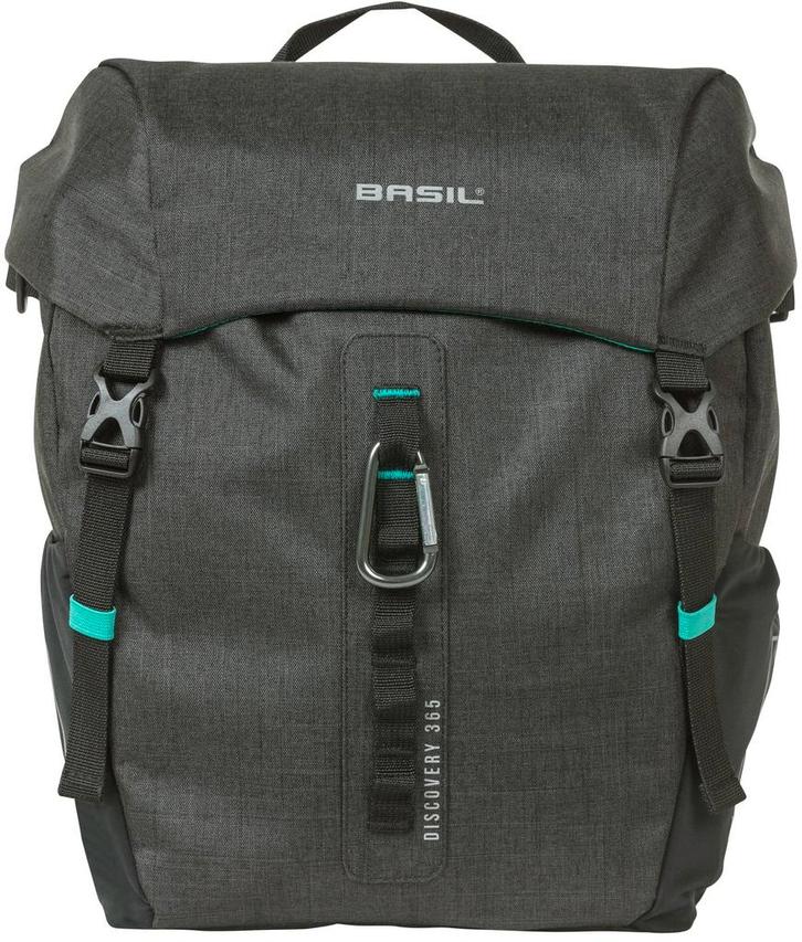 Enkele fietstas Basil Discovery 365D - 9 liter - black melee, Fietsen en Brommers, Fietsaccessoires | Fietstassen, Nieuw, Verzenden