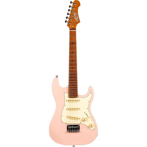JET Guitars JS-300 Mini Pink 3/4-formaat elektrische gitaar, Muziek en Instrumenten, Snaarinstrumenten | Overige, Verzenden