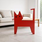 José Soler Art - The Cat KH. Red - No Reserve, Antiek en Kunst, Kunst | Designobjecten