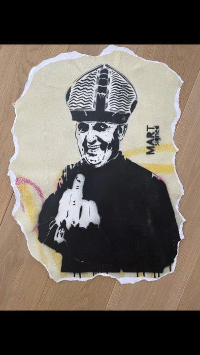 Mart Signed - Francesco fuck, Antiek en Kunst, Kunst | Schilderijen | Modern