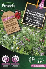 Protecta Bloemen zaden: Bloemen voor vlinders en bijen, Tuin en Terras, Bloembollen en Zaden, Ophalen of Verzenden