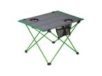 Highlander Ayr lichtgewicht campingtafel - Groen, Caravans en Kamperen, Kampeeraccessoires, Verzenden, Nieuw