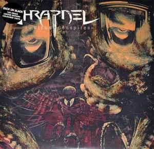 LP gebruikt - Shrapnel - The Virus Conspires, Cd's en Dvd's, Vinyl | Hardrock en Metal, Zo goed als nieuw, Verzenden