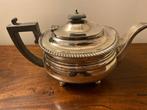 Theepot (2) - .925 zilver - Met matching suikerpot, Antiek en Kunst