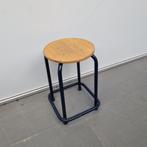Retro houten schoolkruk krukjes - 50 cm hoogte