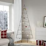 vidaXL Kerstdecoratie kerstboom 210 cm metaal zwart, Verzenden, Nieuw