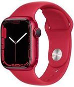 Apple Watch Series 7 41 mm kast van rood aluminium met rood, Verzenden, Gebruikt