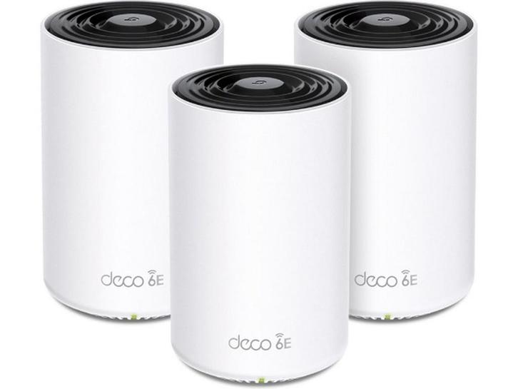 TP-Link Deco XE75 - Tri-band Mesh Wi-Fi 6E - 5400 Mbps - Wit, Computers en Software, Routers en Modems, Zo goed als nieuw, Verzenden