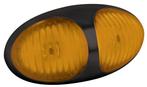 LED markeerlicht amber  | 12-24v | 30cm. kabel, Nieuw