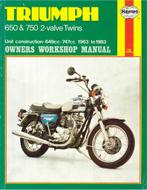 OWNERS WORKSHOP MANUAL, TRIUMPH 650 & 750 2-VALVE TWINS, Nieuw, Author